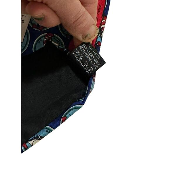 Dr Seuss The Cat In The Hat Faces Vintage 1994 Cartoon Necktie - Picture 7 of 8